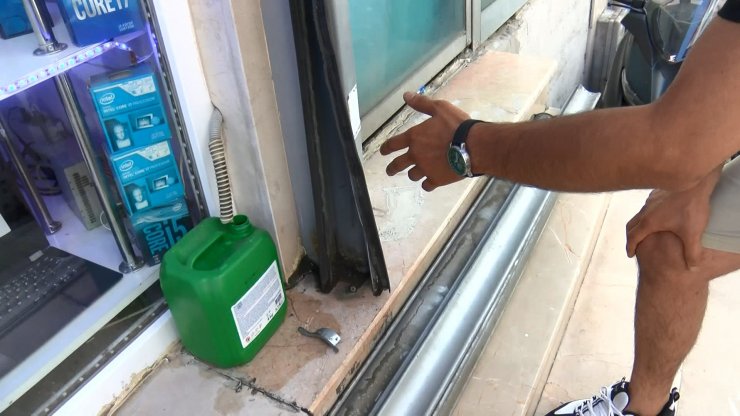 Şişli'de mahalleli hırsızları süpürgeyle kovaladı