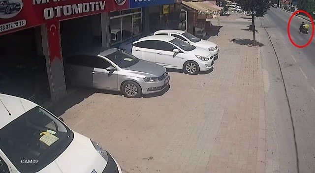 Çaldığı motosiklet sonu oldu
