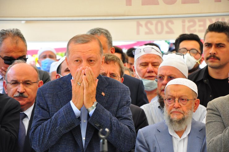 Cumhurbaşkanı Erdoğan'dan Hakan Füzün'a son görev