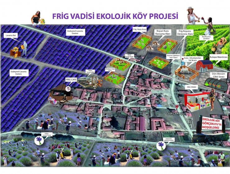 Frig Vadisi Ekolojik Köy Projesi hayata geçiyor; ziyaret noktaları oluşturulacak