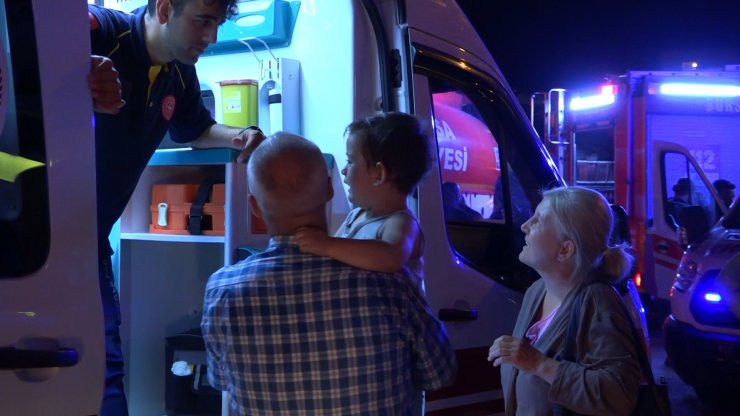 Bursa'da 7 katlı apartmanda yangın çıktı!