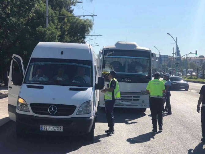 Malatya’da toplu taşımada denetim: 27 araca işlem yapıldı