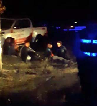 Sıcak hava balonu çalışanlarını taşıyan minibüs ile otomobil çarpıştı: 3’ü ağır, 14 yaralı