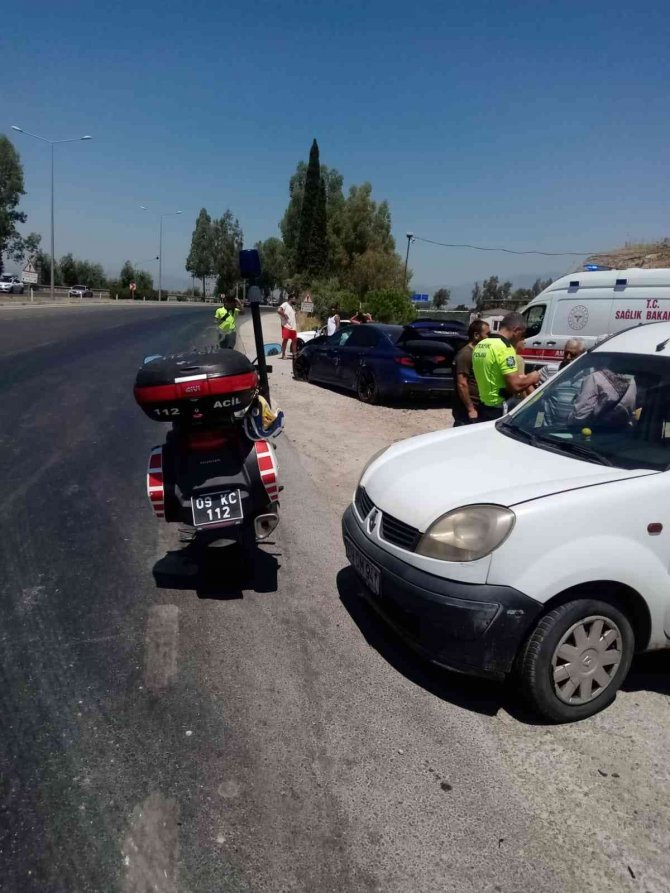 Aydın’da trafik kazası: 3 yaralı