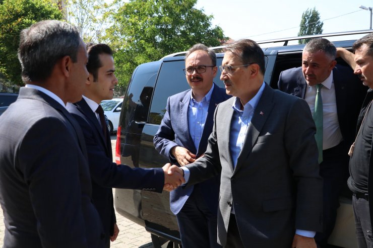 Bakan Dönmez, Bilecik'te selden etkilenen bölgeleri ziyaret etti