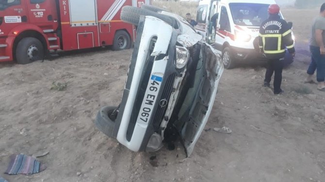 Kahramanmaraş’ta aynı bölgede iki kaza: 6 yaralı