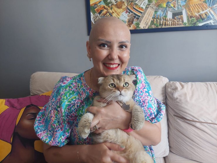 Kansere karşı aşk ile savaş; Eşi yendi sıra onda