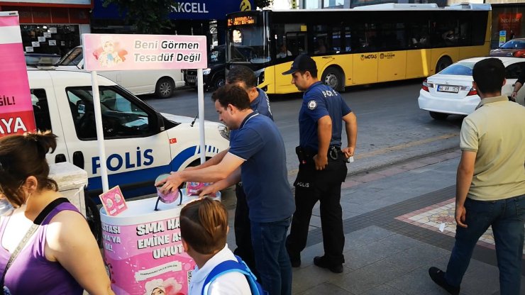 SMA'lı Emine Asya için toplanan bağış kutusunu çalan şüpheli, serbest bırakıldı