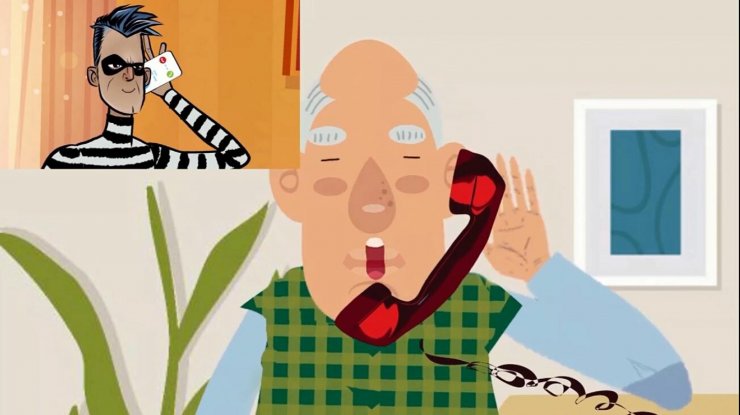 Telefon dolandırıcılığına karşı animasyon filmiyle farkındalık