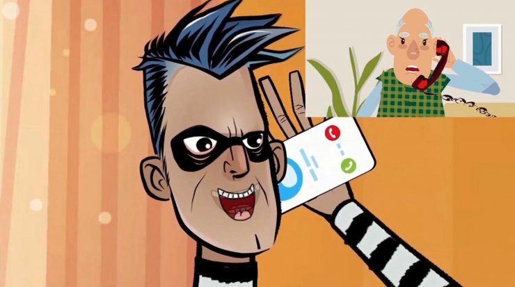 Telefon dolandırıcılığına karşı animasyon filmiyle farkındalık