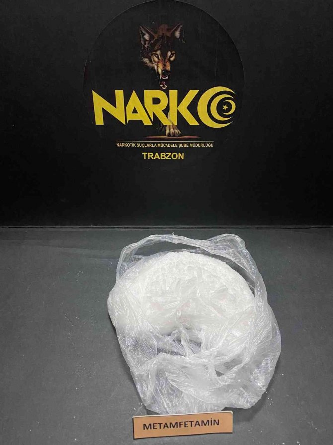 Televizyonun içinden 300 gram metamfetamin ele geçirildi