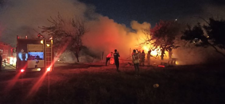 Baraka alev alev yandı