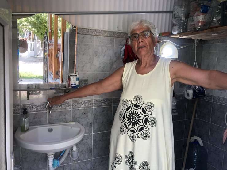 Dikilililer arıza nedeniyle 4 gündür susuz