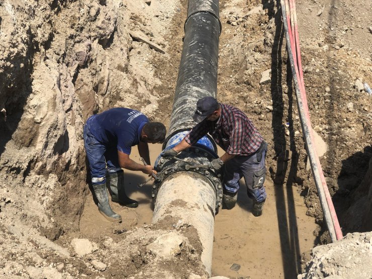 Dikilililer arıza nedeniyle 4 gündür susuz