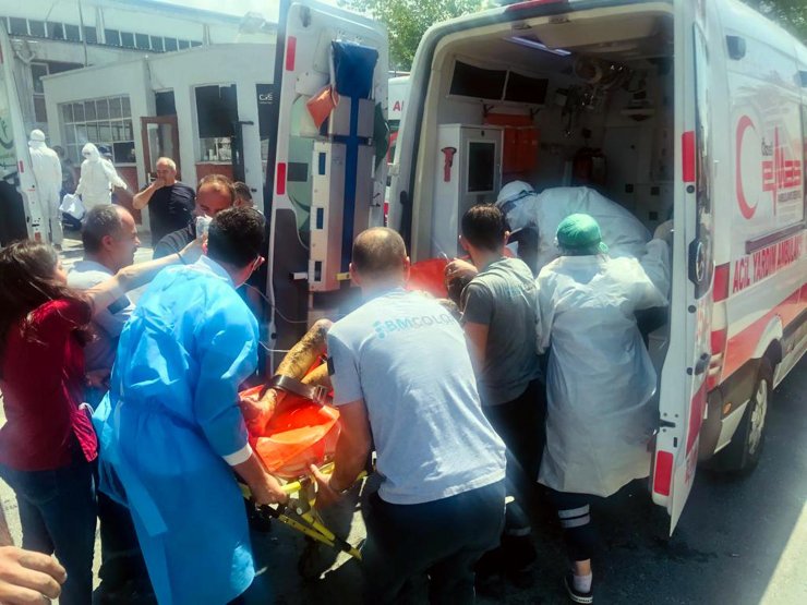 Tekirdağ'da fabrikada patlama sonrası yangın: 3 yaralı