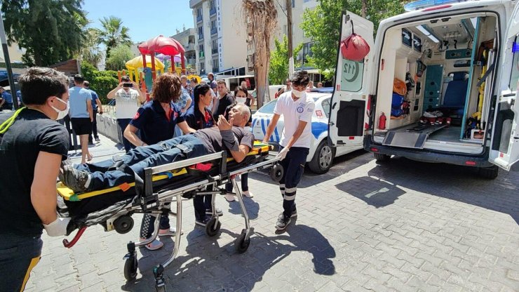 Aydın'da alacak kavgası; 1 yaralı, 2 gözaltı