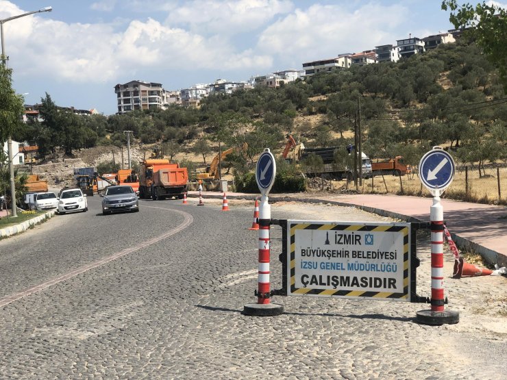 Dikili'de 96 saatlik su sorunu çözüldü