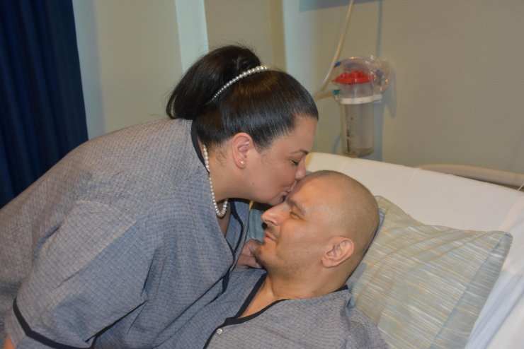 Hastanede önce nikah sonra kök hücre nakli