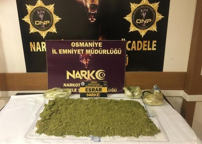 Osmaniye’de uyuşturucu operasyonlarına 4 tutuklama