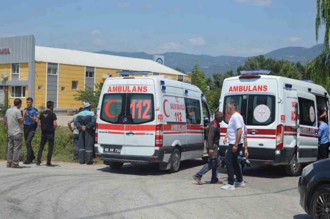 Otomobil sulama kanalına düştü