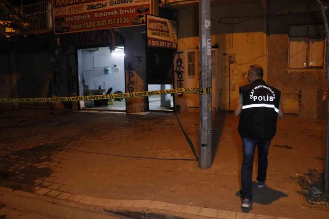 Otomobil tamircisine iş yerinde silahlı saldırı