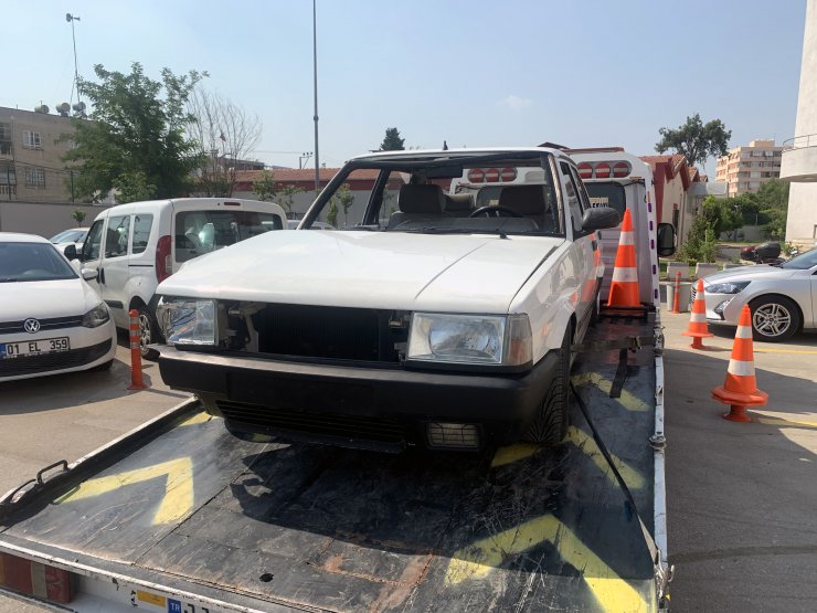 Otoyolda bacak koparan yarış