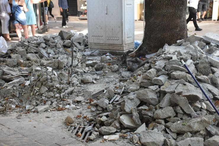 Şadırvanı yıktığı gerekçesiyle gözaltına alınan şüpheli serbest