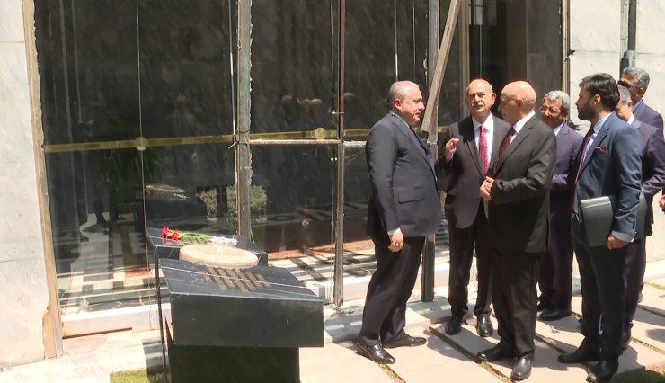 TBMM Başkanı Şentop, Libyalı mevkidaşıyla görüştü