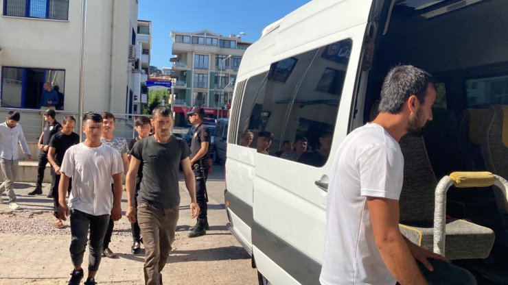 Yalova merkezli 3 ilde kaçak göçmen operasyonu