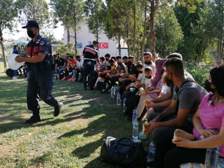 855 kaçak göçmen yakalandı, 2 organizatör tutuklandı