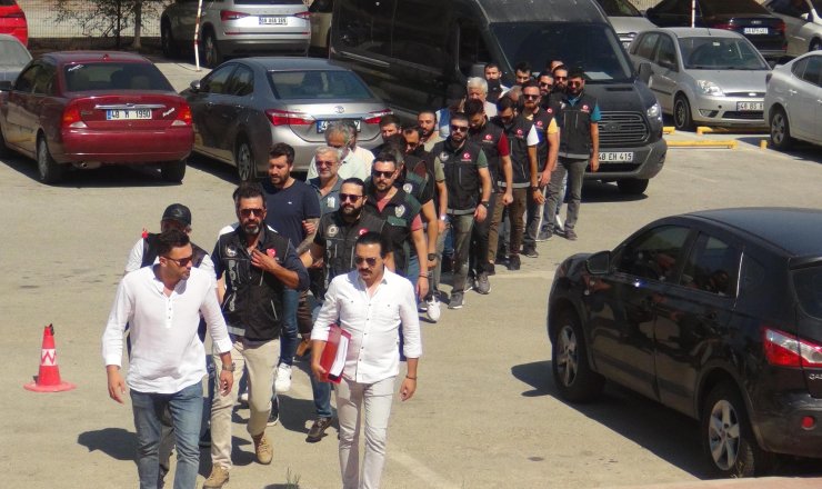 Bodrum'daki uyuşturucu operasyonunda 14 şüpheli adliyede