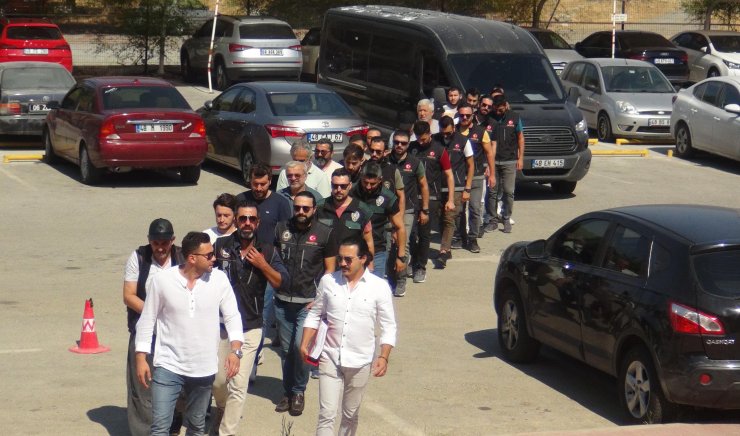 Bodrum'daki uyuşturucu operasyonunda 14 şüpheli adliyede