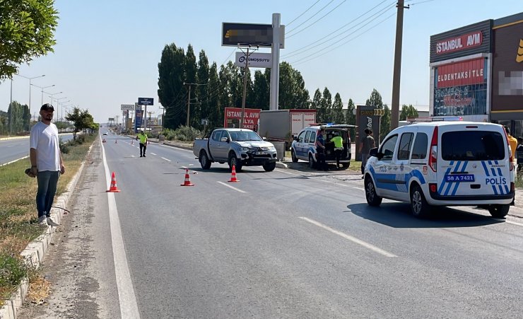 Kamyonetin çarptığı temizlik işçisi öldü