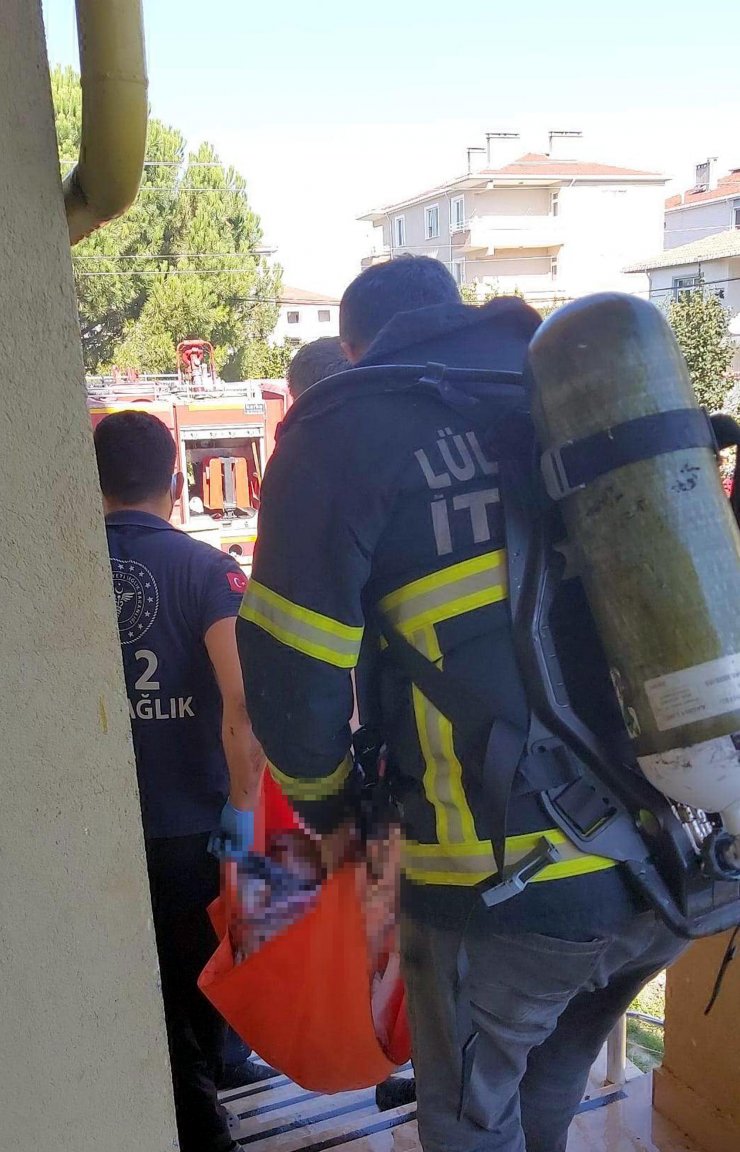 Kırklareli'nde ev yangını: 1 ölü, 1 yaralı