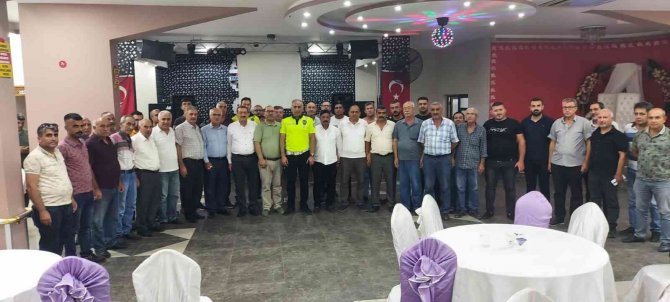 Toplu taşıma şoförleri trafik kuralları konusunda uyarıldı