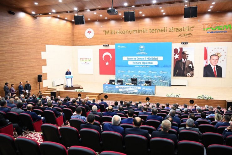 Bakan Kirişci: Bereketli tarım topraklarımızı gözümüz gibi korumalıyız