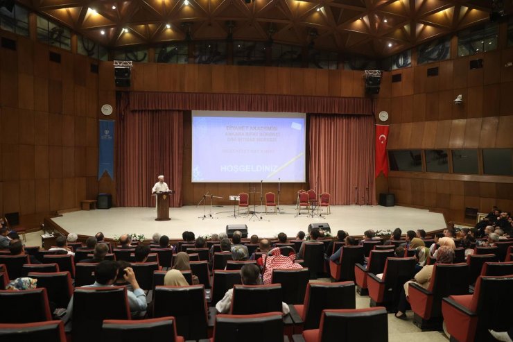 Erbaş: Sanat, bizim medeniyet unsurlarımızdan birisidir