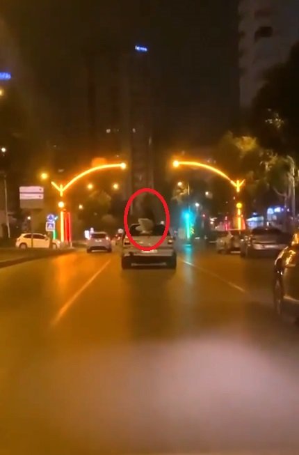 Tehlikenin sınırlarını zorladılar; o anlar kamerada