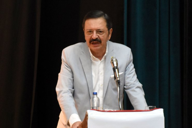 TOBB Başkanı Hisarcıklıoğlu: Zengin olmanın yolu ticaret ve sanayiden geçer