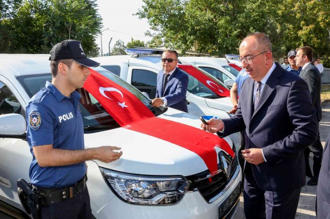 Konya Emniyetine 31 yeni araç takviyesi