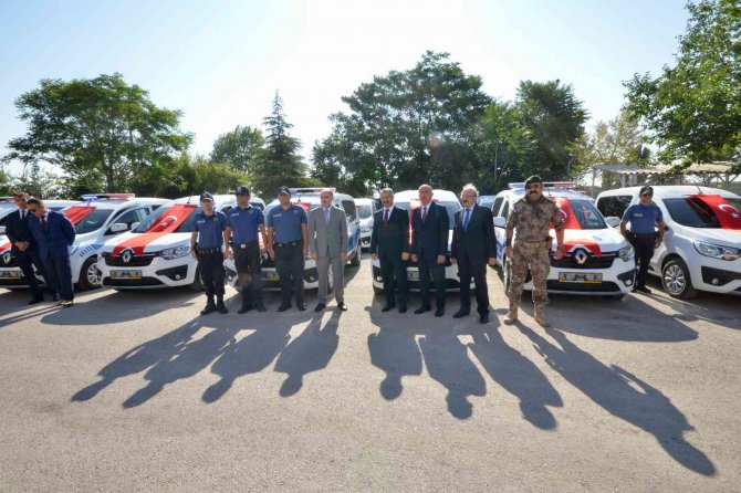 Konya Emniyetine 31 yeni araç takviyesi
