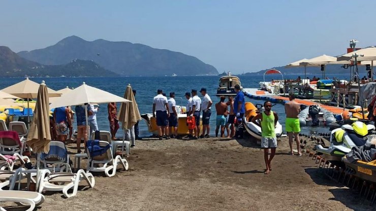 Marmaris'te sürat teknesi ile tekne dolmuşun çarpıştığı kazada 1 kişi tutuklandı