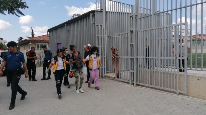 Yürürken dehşeti yaşadı