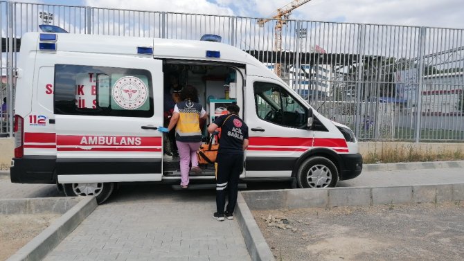 Yürürken dehşeti yaşadı