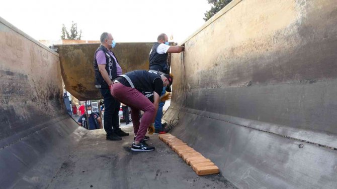 Tırda 105 kilo eroin ele geçirildi