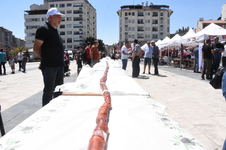 Tanıtımı yapıldı, 58 metrelik ikram