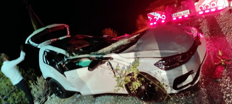 Muğla'da otomobil şarampole yuvarlandı: 2 ölü, 2 yaralı