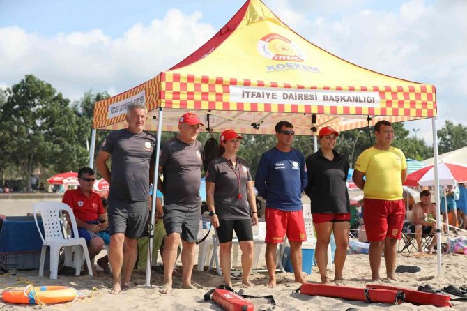 54 günde bin 446 kişi boğulmaktan son anda kurtarıldı