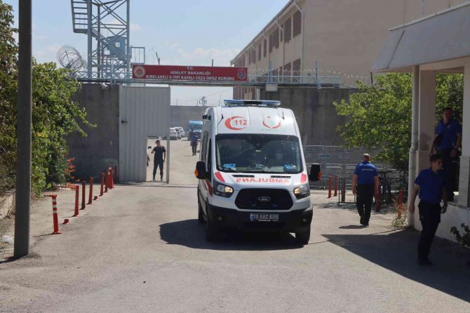 Anız yangını kapalı cezaevine sıçramadan söndürüldü