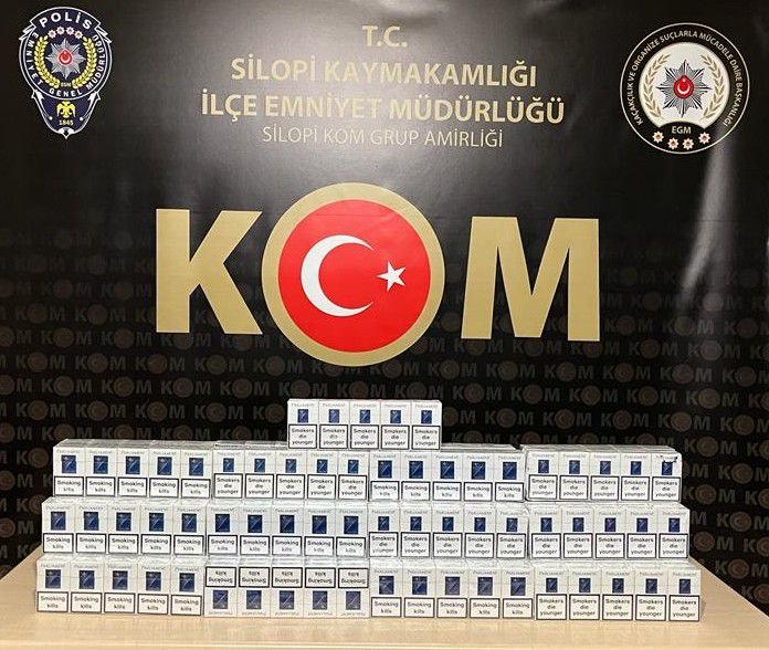 Şırnak ve sınır kapısında kaçakçılık operasyonlarına 3 tutuklama